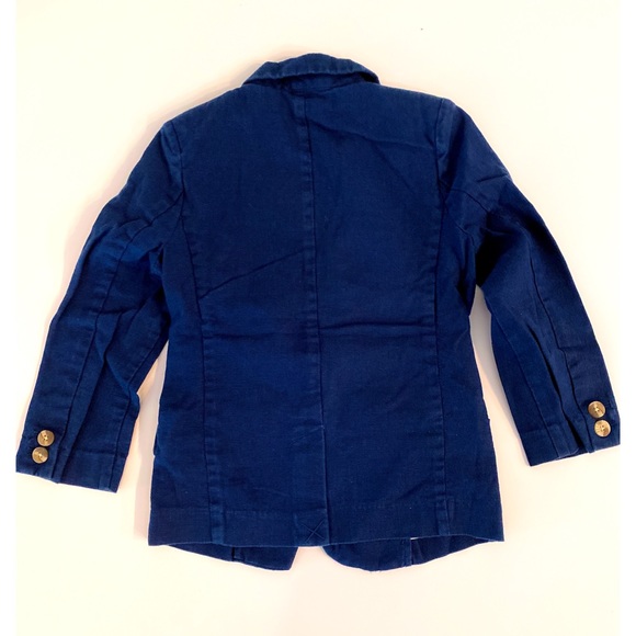 Crazy 8 Navy Linen Blazer - Picture 2 of 4